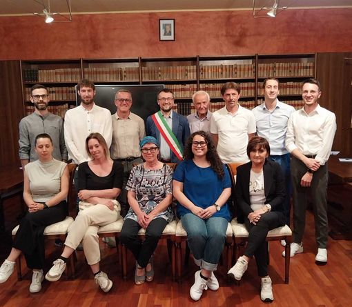 Beinette, insediata l'amministrazione del riconfermato sindaco Lorenzo Busciglio