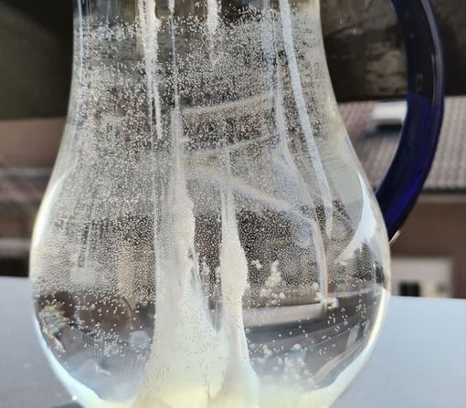 Nella foto l’esperimento riuscito all’insegnante braidese Caterina Milanesio