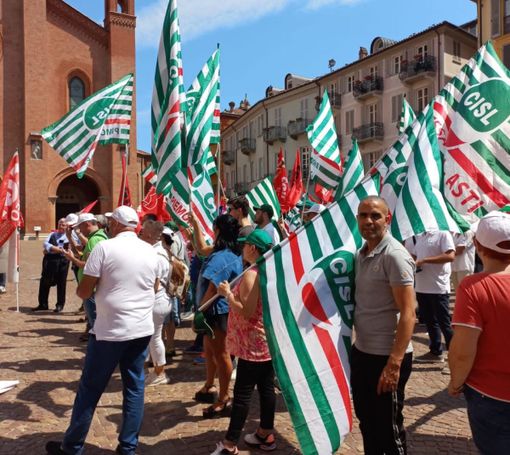 L'Associazione culturale immigrati Alba ha partecipato, ieri alla manifestazione contro il caporalato