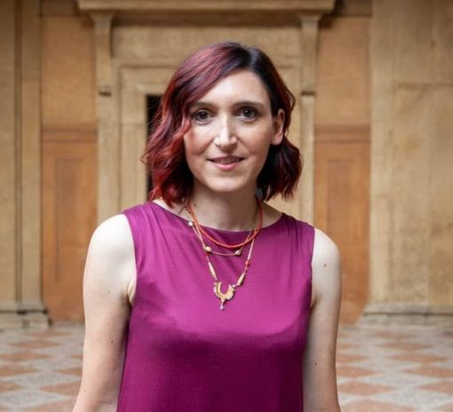 La poetessa Isabella Leardini La poetessa Isabella Leardini