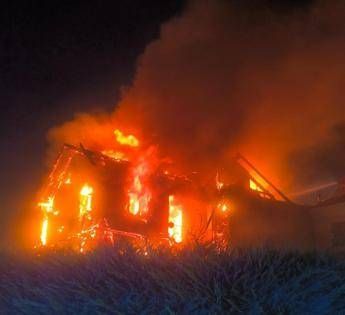 Cuneo, incendio in una palazzina a Cherasco Cuneo, incendio in una palazzina a Cherasco