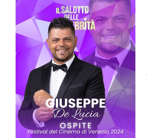 Giuseppe De Lucia ospite al Festival del Cinema di Venezia