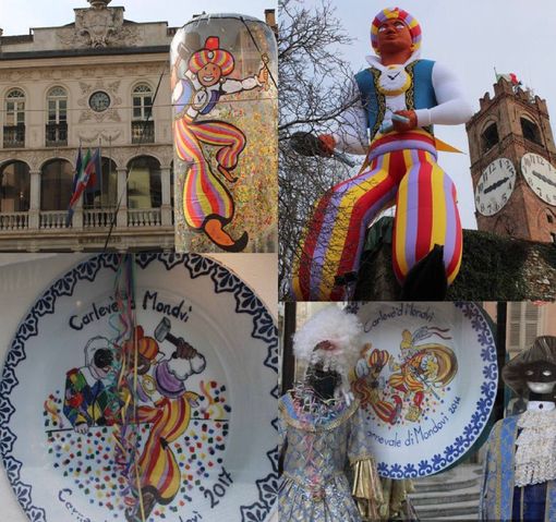 Il Carlevè di Mondovì veste la città a festa: dal Gigamoro alle vetrine di Breo (FOTO)