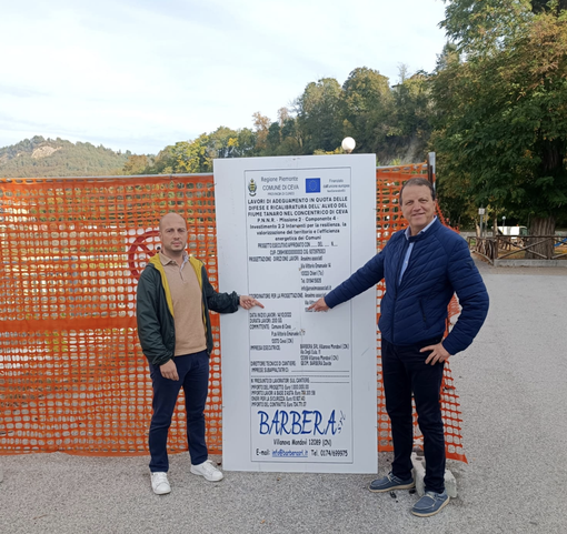 Ceva, l'opposizione sul cantiere lungo Tanaro: "Dopo un anno lavori ancora da ultimare"