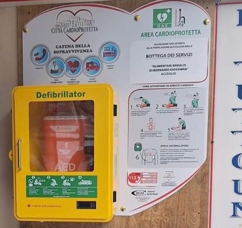 Caramagna Piemonte: gli Impianti sportivi ora sono dotati di un defibrillatore Caramagna Piemonte: gli Impianti sportivi ora sono dotati di un defibrillatore