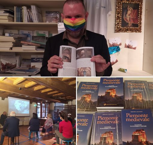 Cinquantacinque luoghi da scoprire e visitare: presentata la guida "Piemonte Medievale" di Simone Caldano