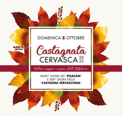 Cervasca: fervono i preparitivi per il grande ritorno della Castagnata della Servaschina