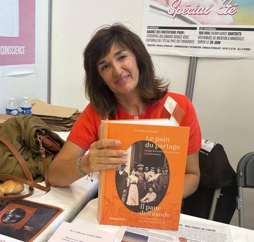 La giornalista e scrittrice Gèraldine Giraud La giornalista e scrittrice Gèraldine Giraud
