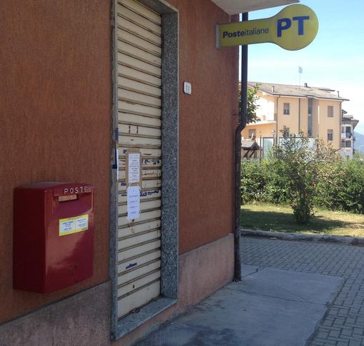 L'ufficio postale di San Rocco Bernezzo