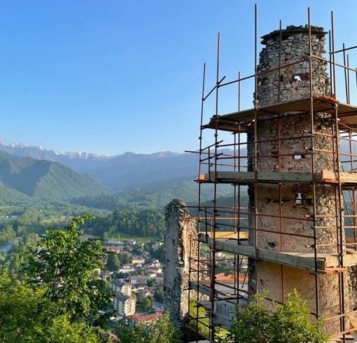 Chiusa di Pesio: iniziati i lavori di valorizzazione del Castello Mirabelllo