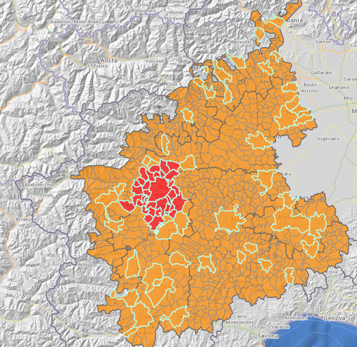 Semaforo antismog: Bra (e la Granda) in arancione fino alla vigilia di Natale Semaforo antismog: Bra (e la Granda) in arancione fino alla vigilia di Natale