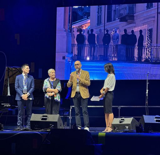 L'intervento del presidente Luca Robaldo