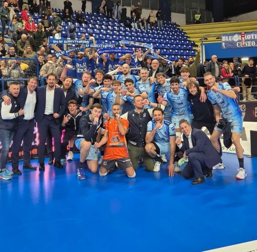 Cuneo esulta sul campo di Porto San Giorgio: è 3-0 su Grottazzolina