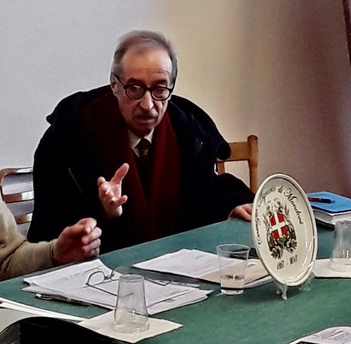 Ezio Briatore in una foto del Comizio Agrario per i 150 anni di fondazione Ezio Briatore in una foto del Comizio Agrario per i 150 anni di fondazione