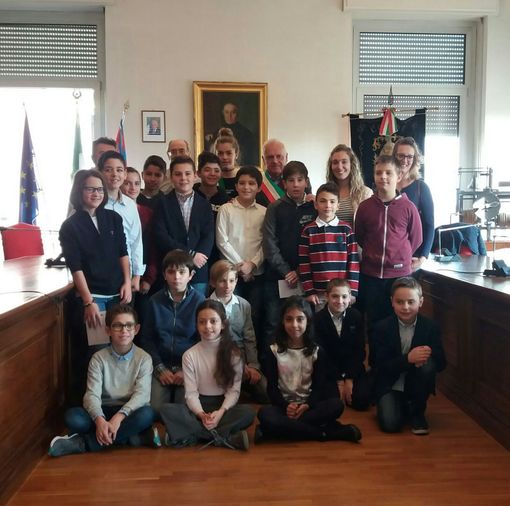 Insediato il nuovo consiglio comunale dei ragazzi a Verzuolo