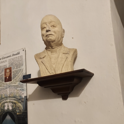 Un busto dedicato a Giovanni Ansaldi Un busto dedicato a Giovanni Ansaldi