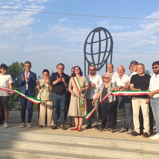 Inaugurato a Narzole un nuovo belvedere
