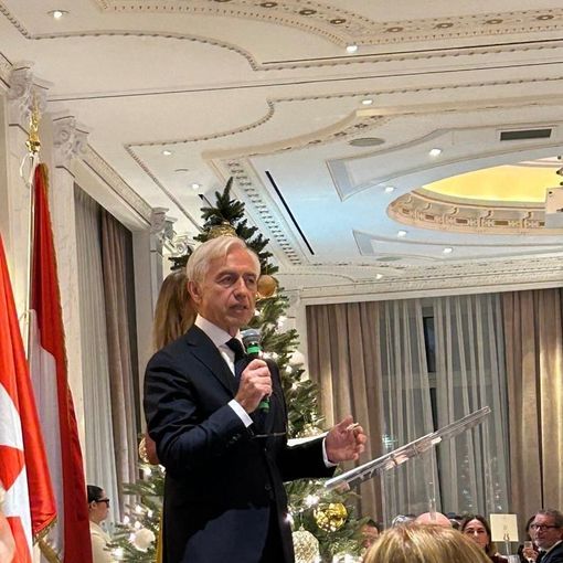 Sua Eccellenza Alberto di Luca, Ambasciatore del Sovrano Militare Ordine di Malta presso il Principato di Monaco