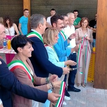 Inaugurata la bocciofila comunale a Ceresole d’Alba