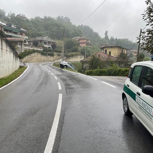 La scena dell'incidente