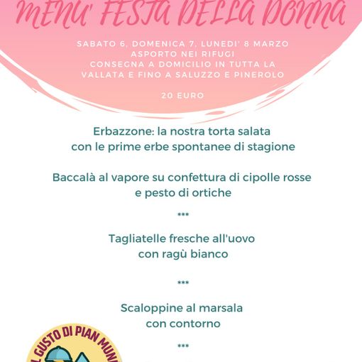 Pian Munè di Paesana, rifugi aperti per asporto e consegne a domicilio