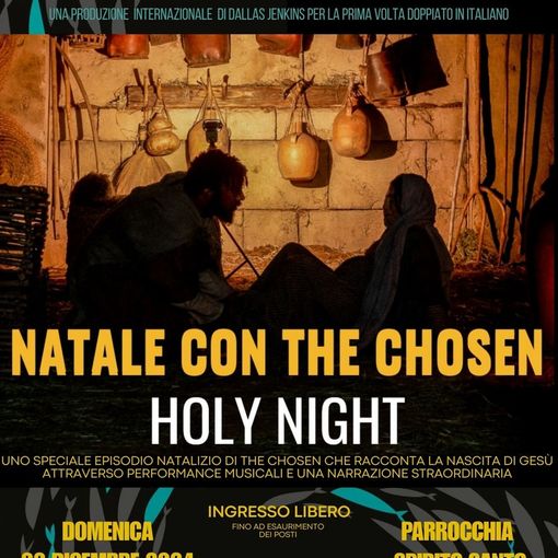A Fossano lo speciale natalizio con la proiezione di &quot;The Chosen&quot;