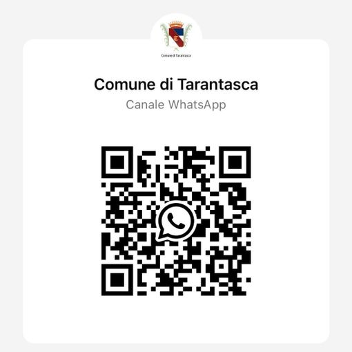 Attivo il nuovo canale WhatsApp del Comune di Tarantasca