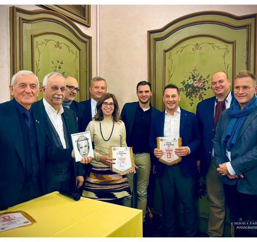 Gian Maria Aliberti Gerbotto alla presentazione del libro a &quot;L Caprissi&quot;