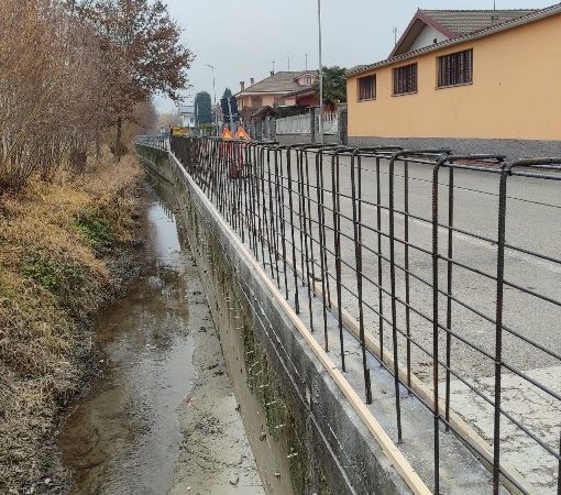 Moretta: rischio idrogeologico, avviato il cantiere in via Fornace e via Vigone