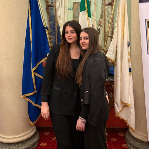 Alice Aragno e Martina D’Amelio, studentesse della 5B del Liceo Soleri Bertoni di Saluzzo