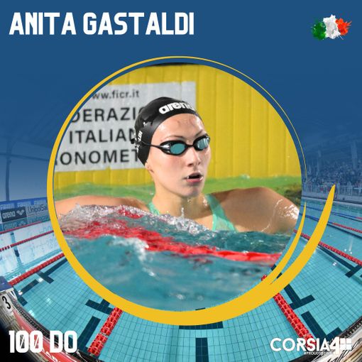 La nuotatrice braidese Anita Gastaldi La nuotatrice braidese Anita Gastaldi