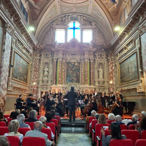 Un evento organizzato dall'Academia in Sala Ghislieri Un evento organizzato dall'Academia in Sala Ghislieri