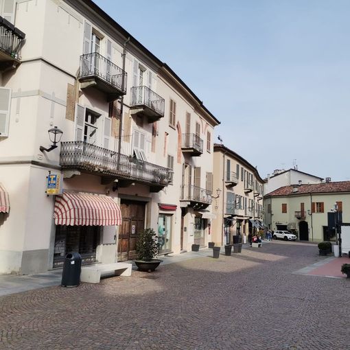 Piazza Rossetti ad Alba
