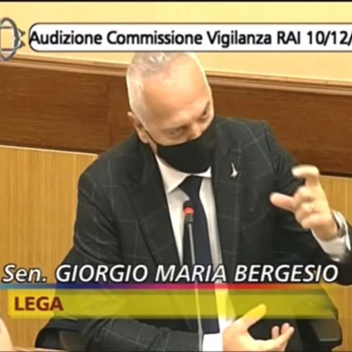 Il senatore Bergesio a “Striscia la notizia” sull’audizione del direttore Rai 3 Franco Di Mare