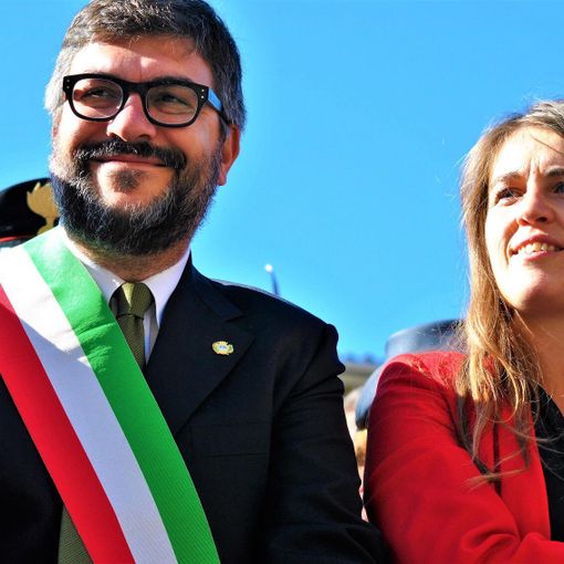 Chiara Gribaudo e Mauro Calderoni