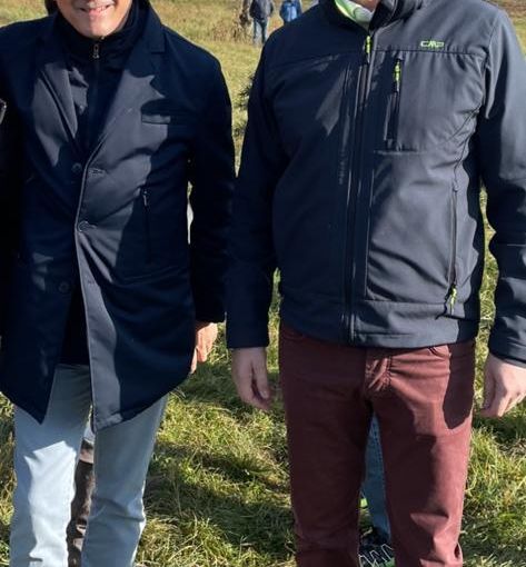 Nella foto il governatore Cirio col consigliere regionale della Lega Paolo Demarchi