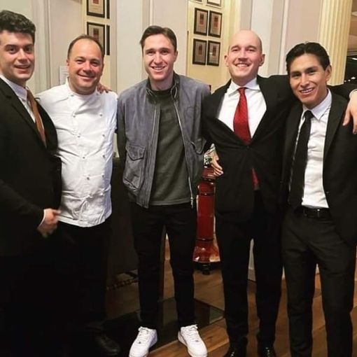 Giornata langarola per Federico Chiesa, con pranzo alla &quot;Ciau del Tornavento&quot;
