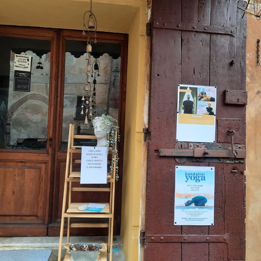 Il negozio Rigenera a Saluzzo