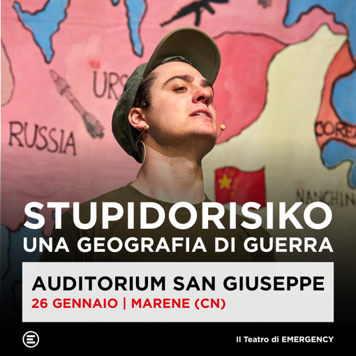 A Marene va in scena lo spettacolo "Stupidorisiko, una geografia di guerra"