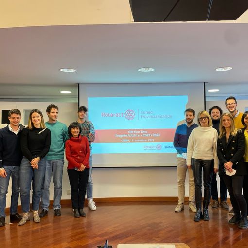 Peveragno: ore di volontariato settimanale e nuovi laborati a 'Villa Fiorita', con il progetto Rotaract