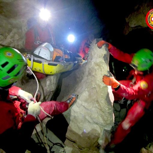 Esercitazione in Val Corsaglia per oltre cinquanta tecnici del Soccorso Alpino e Speleologico Piemontese