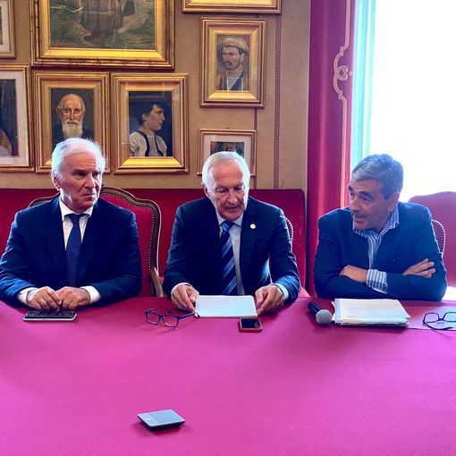 Un momento della riunione di oggi a Saluzzo