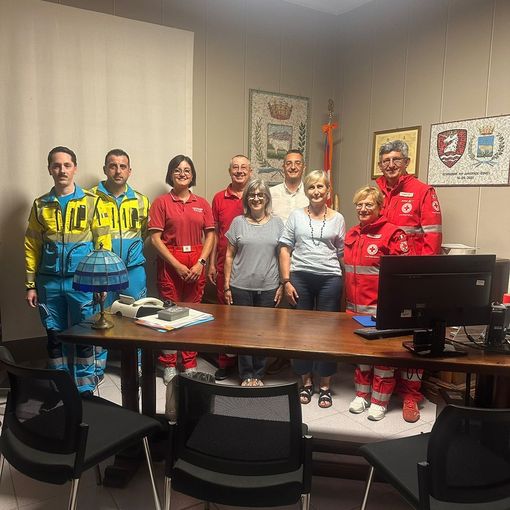 Boves, sindaco e giunta incontrano CRI e Misericordia