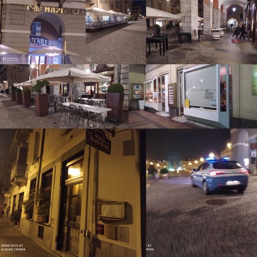 Flashmob di locali e ristoranti... ma nel frattempo, a Cuneo, serrande abbassate alle 18 (FOTO E VIDEO)