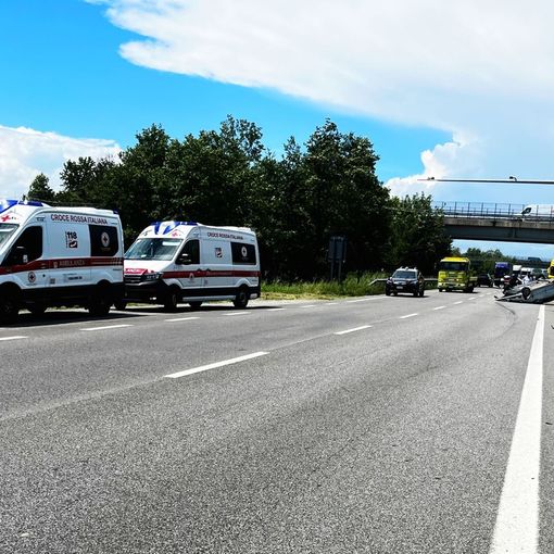 Scontro tra veicoli: chiusa la tangenziale di Mondovì