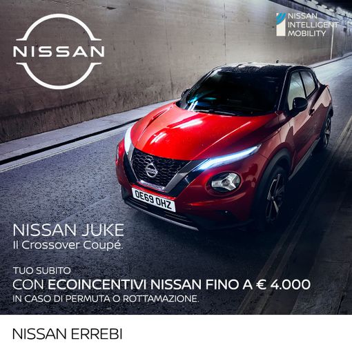 Errebi Alba, via agli ordini per la Nissan JUKE Hybrid