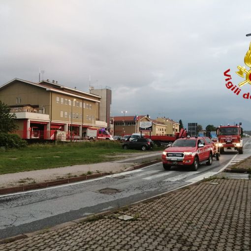 Rinforzi per l'Emilia-Romagna: la colonna mobile dei Vigili del Fuoco di Cuneo raggiunge Ravenna