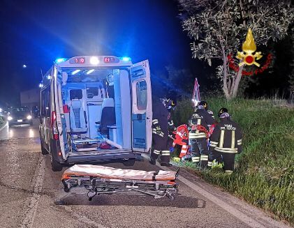Moto fuori strada a Borgomale: grave un 45enne