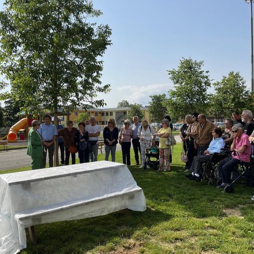 Cuneo, inaugurata un'area pic-nic intitolata a Marzio Magnaldi