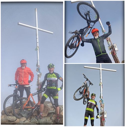 In cima alla Bisalta in mountain bike: l'avventura goliardica di due amici In cima alla Bisalta in mountain bike: l'avventura goliardica di due amici